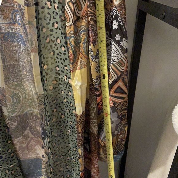 Unique Gorgeous Sheer Animal Print Kimono Cardigan - Picture 4 of 11